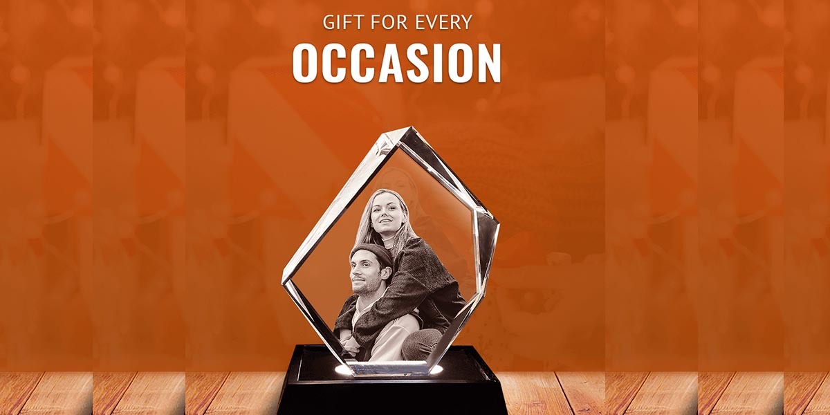 3D Crystal Photo Gifts Online - Near me - Cost